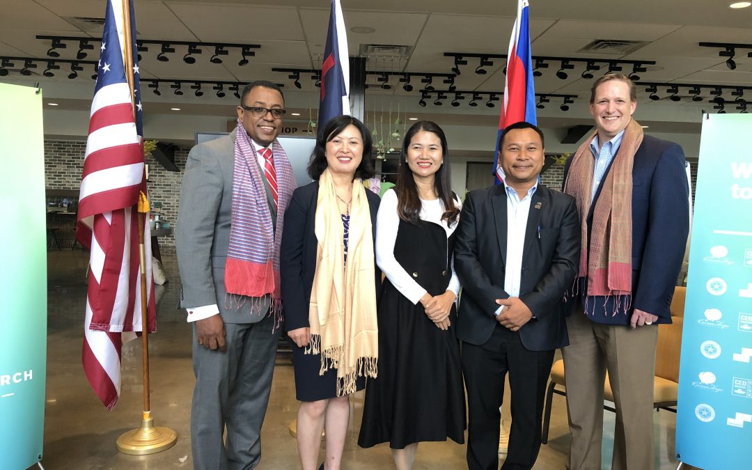Cambodian business owners seek best practices